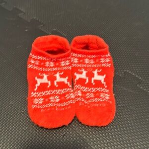 Pure Barre Socks-size Medium-Reindeers